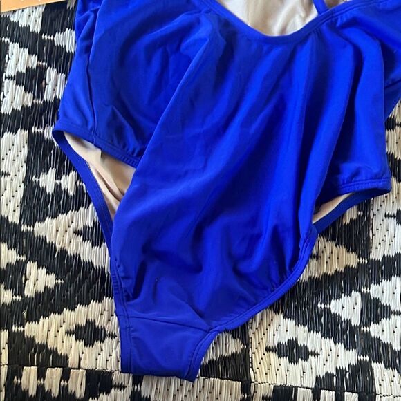 NWT Kona Sol Royal Blue Women's One Piece Swimsuit  D - Picture 6 of 7